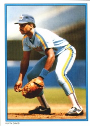 1985 Topps Glossy Send-Ins Baseball Cards      008      Alvin Davis RC
